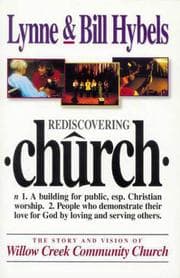 Tapa de Rediscovering church