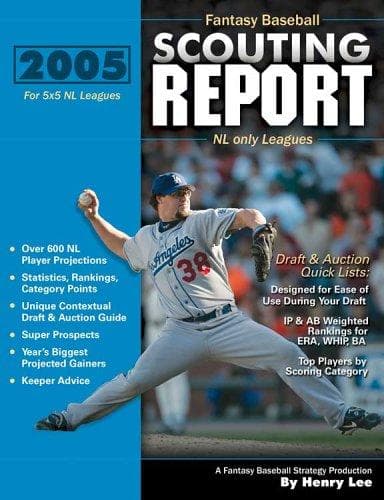 Tapa de Fantasy Baseball Scouting Report