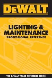 Tapa de DEWALT  Lighting & Maintenance Professional Reference (Dewalt Trade Reference Series)