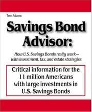 Tapa de Savings Bond Advisor