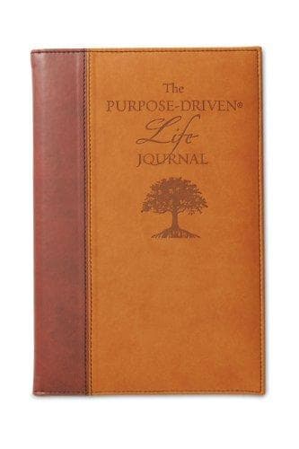 Tapa de The Purpose-Driven Life Deluxe Journal