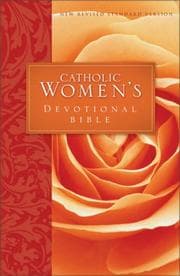 Tapa de Catholic Women's Devotional Bible