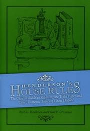Tapa de Henderson's house rules