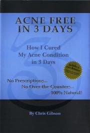 Tapa de Acne Free in 3 Days