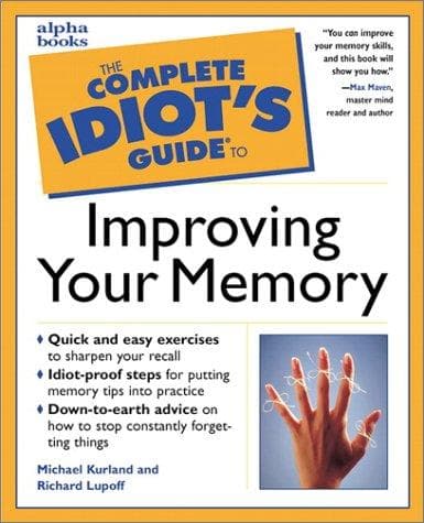 Tapa de The Complete Idiot's Guide to Improving Your Memory