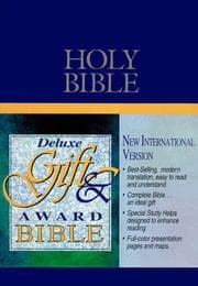 Tapa de NIV Deluxe Gift & Award Bible