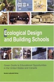Tapa de Ecological Design And Building Schools