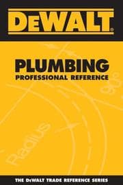 Tapa de DEWALT  Plumbing Professional Reference (Dewalt Trade Reference Series)