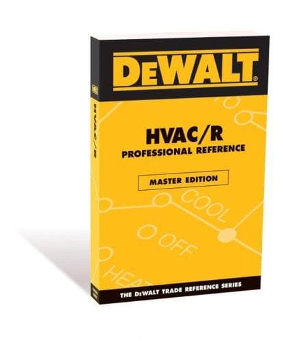 Tapa de DEWALT  HVAC/R Professional Reference Master Edition