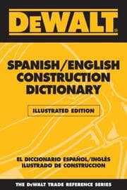 Tapa de DEWALT  Spanish/English Construction Dictionary
