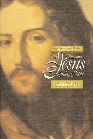 Tapa de Knowing Jesus Study Bible, The