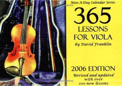 Tapa de 2006 Note-a-Day Calendar for Viola