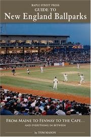 Tapa de Maple Street Press Guide to New England Ballparks