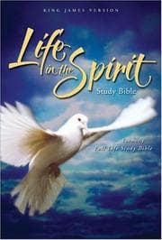 Tapa de Life in the spirit study Bible