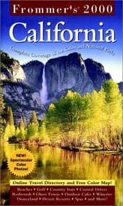 Tapa de Frommer's California 2000