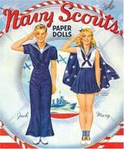 Tapa de Navy Scouts Paper Doll