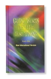 Tapa de God's words of life for teens
