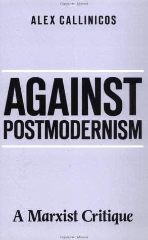 Tapa de Against postmodernism