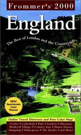 Tapa de Frommer's England 2000
