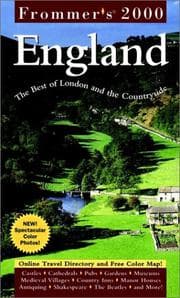 Tapa de Frommer's England 2000
