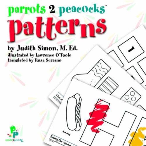 Tapa de Parrots 2 Peacocks Pattern Book