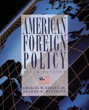 Tapa de American foreign policy