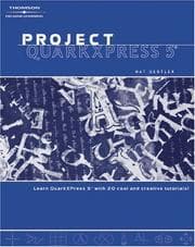 Tapa de Project QuarkXPress 5