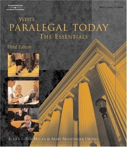 Tapa de West's paralegal today