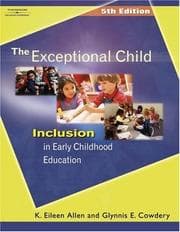 Tapa de The exceptional child