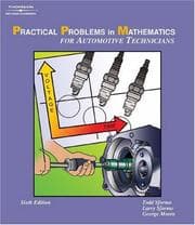 Tapa de Practical Problems in Math for Automotive Technicians (Delmar's Practical Problems in Mathematics Series)