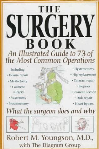 Tapa de The surgery book