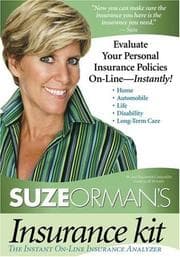 Tapa de Suze Orman's Insurance Kit