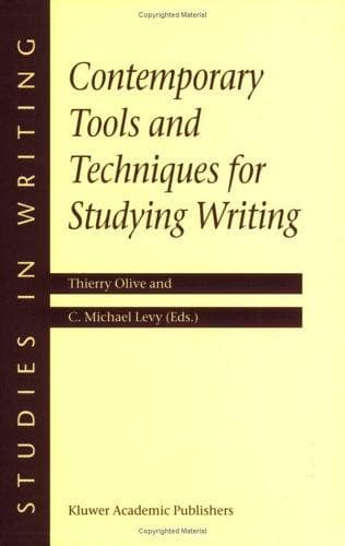 Tapa de Contemporary Tools and Techniques for Studying Writing