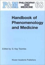 Tapa de Handbook of Phenomenology and Medicine