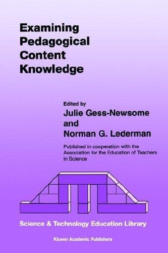 Tapa de Examining Pedagogical Content Knowledge