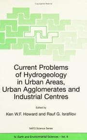 Tapa de Current problems of hydrogeology in urban areas, urban agglomerates, and industrial centres