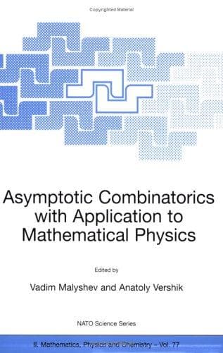 Tapa de Asymptotic Combinatorics with Application to Mathematical Physics