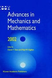 Tapa de Advances in mechanics and mathematics 2002
