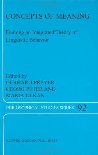 Tapa de Concepts of Meaning