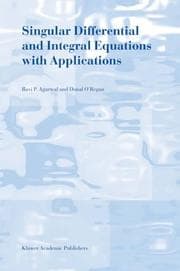 Tapa de Singular differential and integral equations with applications