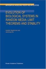 Tapa de Evolution of biological systems in random media