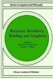 Tapa de Resource-sensitivity, binding, and anaphora