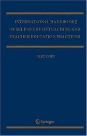 Tapa de International handbook of self-study of teaching and teacher education practices