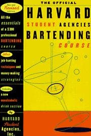 Tapa de The official Harvard Student Agencies bartending course