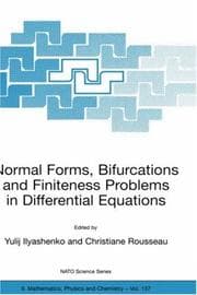 Tapa de Normal Forms, Bifurcations and Finiteness Problems in Differential Equations