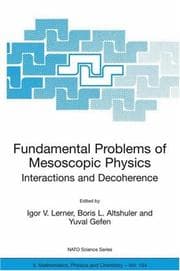 Tapa de Fundamental problems of mesoscopic physics