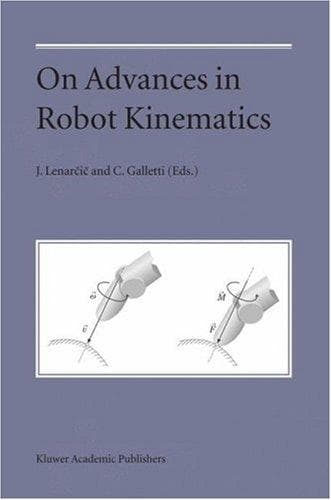 Tapa de On advances in robot kinematics