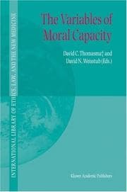 Tapa de The variables of moral capacity