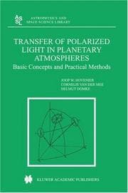 Tapa de Transfer of polarized light in planetary atmospheres
