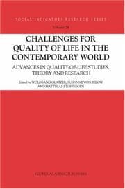 Tapa de Challenges for Quality of Life in the Contemporary World Vol. 24